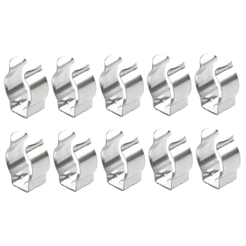 10pcs Edelstahl -Federklammern Offene Typ -U -Klemmen zum Aufhängen von Gartenschlauch -Besen Mopp -Werkzeugen Innen im Freien im Freien in der Außenseite des Gartenschlauchs 10pcs Edelstahl -Federklammern Offene Typ -U -Klemmen zum Aufhängen von Gartenschlauch -Besen Mopp -Werkzeugen Innen im Freien im Freien in der Außenseite des Gartenschlauchs von Hbbgdiy