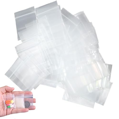 300 Stcs klar 1, 0 × 1, 4 Zoll winzige Druckverschlussbeutel, Mini -Plastikbeutel für Pillen, Schmuck, Bastelmittel und Reisen 300 Stcs klar 1, 0 × 1, 4 Zoll winzige Druckverschlussbeutel, Mini -Plastikbeutel für Pillen, Schmuck, Bastelmittel und Reisen von Hbbgdiy