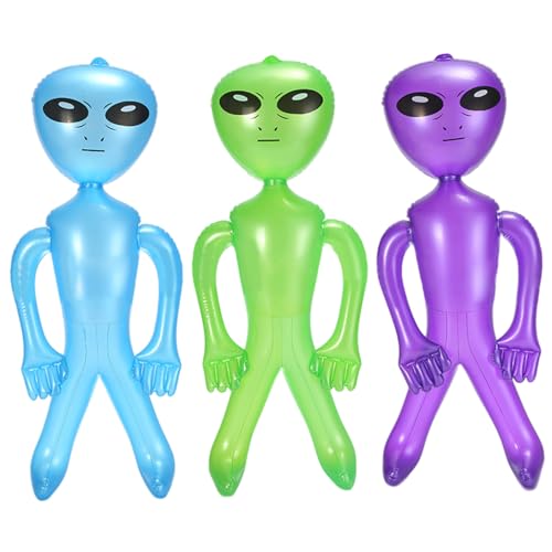 3pcs aufblasbare Alien 33, 5 -Zoll -Riese PVC Blowing Alien Balloons Halloween Party Dekoration Requisiten für Innen im Freien im Freien und thematische Partydekoration 3pcs aufblasbare Alien 33, 5 -Zoll -Riese PVC Blowing Alien Balloons Halloween Party Dekoration Requisiten für Innen im Freien im Freien und thematische Partydekoration von Hbbgdiy
