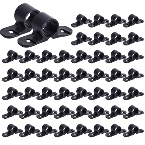 50pcs PEX -Klemmen 1/2 Zoll Kunststoffrohrklammern mit Schrauben, Aufhängungklammern für PEX, CPVC, Kupferrohre, einfache Installation von Rohrmontageunterstützung 50pcs PEX -Klemmen 1/2 Zoll Kunststoffrohrklammern mit Schrauben, Aufhängungklammern für PEX, CPVC, Kupferrohre, einfache Installation von Rohrmontageunterstützung von Hbbgdiy