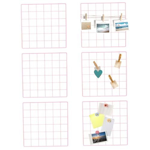 Gitterwandpaneele 6pcs 14x14 Zoll Eisendrahtwandnetz für hängende Fotos, Ausstellungshandwerk, Memo -Boards, Organizer für Schlafzimmer Wohnzimmer Home Dekoration Gitterwandpaneele 6pcs 14x14 Zoll Eisendrahtwandnetz für hängende Fotos, Ausstellungshandwerk, Memo -Boards, Organizer für Schlafzimmer Wohnzimmer Home Dekoration von Hbbgdiy