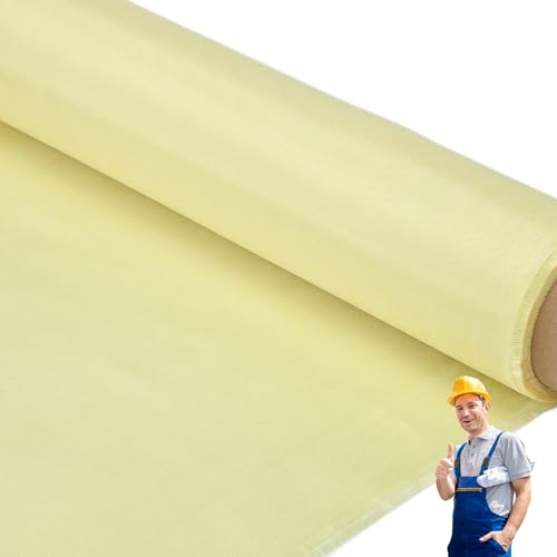 Hbbgdiy 1m x 1m 1500d Kevlar Stoffblech 220 g Aramid-Gewebe, hochfestes geschnittenes gelbes gelbes Tuch für Schutzkleidung, Verstärkung und DIY-Projekte Hbbgdiy 1m x 1m 1500d Kevlar Stoffblech 220 g Aramid-Gewebe, hochfestes geschnittenes gelbes gelbes Tuch für Schutzkleidung, Verstärkung und DIY-Projekte von Hbbgdiy