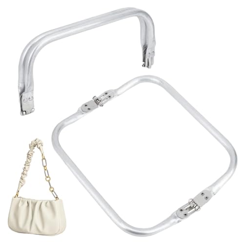 Hbbgdiy Bag Clasp, 2pcs 9, 5 x 3, 5 Zoll Aluminiumlegierung Geldbörse, Bag Hardware für die Sommermünze, DIY -Nähwerkskabine Hbbgdiy Bag Clasp, 2pcs 9, 5 x 3, 5 Zoll Aluminiumlegierung Geldbörse, Bag Hardware für die Sommermünze, DIY -Nähwerkskabine von Hbbgdiy
