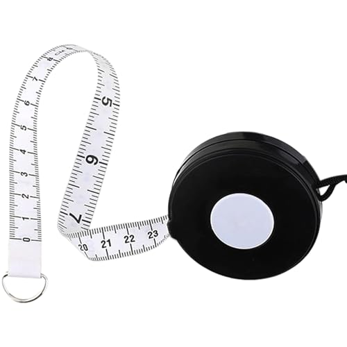 Körpermessband, zweiseitiges weiches Maß Maß 205 cm/80 -Zoll -Einziehbares Lineal zum Nähen von Schneidereizentuch Gewicht Verlieren der Höhenmessung Körpermessband, zweiseitiges weiches Maß Maß 205 cm/80 -Zoll -Einziehbares Lineal zum Nähen von Schneidereizentuch Gewicht Verlieren der Höhenmessung von Hbbgdiy