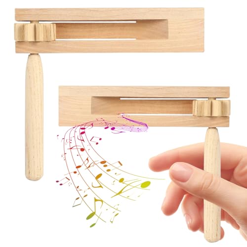 Noise Maker, 2PCS -Holzrein -Ratschen -Party -Lärmmacher, traditionelle Matraca für Partys, Sportveranstaltungen und Feierlichkeiten Noise Maker, 2PCS -Holzrein -Ratschen -Party -Lärmmacher, traditionelle Matraca für Partys, Sportveranstaltungen und Feierlichkeiten von Hbbgdiy