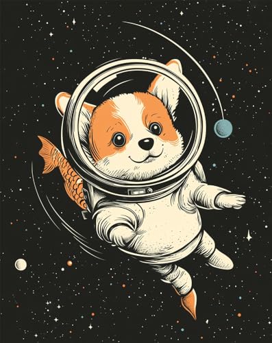 Hdfvlfdsa Stickpackung 11Ct Sticken Set Erwachsene Kreuzstich Corgi-Astronaut 40X50Cm Diy Stickbilder Vorgedruckt Kreuzstich Für Anfänger Home Decor Hdfvlfdsa Stickpackung 11Ct Sticken Set Erwachsene Kreuzstich Corgi-Astronaut 40X50Cm Diy Stickbilder Vorgedruckt Kreuzstich Für Anfänger Home Decor von Hdfvlfdsa