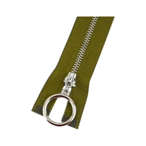 Hdhfjks 15/18/20/25/30 cm geschlossene Metallreißverschlüsse und 40–70 cm offene Metallreißverschlüsse, 3#, 5er-Pack, geeignet für Kleidersäcke von Hdhfjks