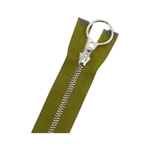 Hdhfjks 15/18/20/25/30 cm geschlossene Metallreißverschlüsse und 40–70 cm offene Metallreißverschlüsse, 3#, 5er-Pack, geeignet für Kleidersäcke von Hdhfjks