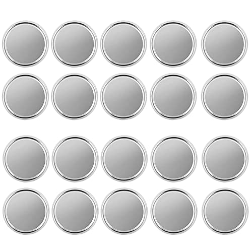 Hduacuge 20 Stück goldene Buchbinderinge aus Metall für Notizbuch und Tagebuch Scrapbooking (Silber) von Hduacuge
