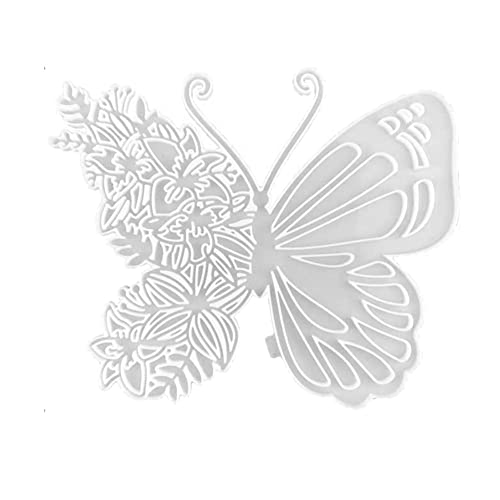 Hduacuge Schmetterling und Harz Form Epoxidharz Silikonform DIY Wand Wohnzimmer Anhänger (Schmetterling) von Hduacuge