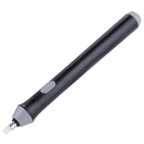 Elektrischer Radiergummi Automatic 20 Nachfüllungen Batteriebetriebener Zeichnungsstifte mit Schnellgenauigkeit Eraser mit Einstellbaren Nachfüllungen Kompakt für Künstler, die Künstler Aufladen, von Headerbs