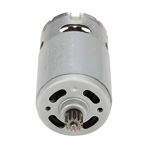 Kleinkörper Hochleistungsschwere 12 Zähne Zahnrad Zweigang Motor Niedrig für Elektrische Bohrmaschinenwerkzeuge Toller Moment der Kraft des Langen Lebenszubehörs Geeignet (12V) von Headerbs