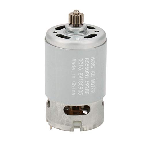Kleinkörper Hochleistungsschwere 12 Zähne Zahnrad Zweigang Motor Niedrig für Elektrische Bohrmaschinenwerkzeuge Toller Moment der Kraft des Langen Lebenszubehörs Geeignet (16,8 V) von Headerbs