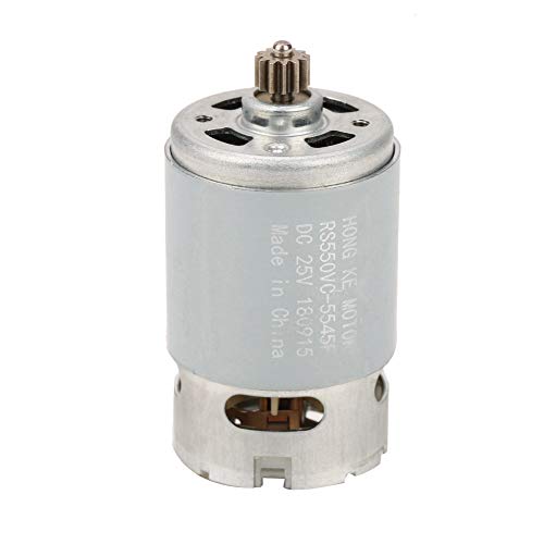 Kleinkörper Hochleistungsschwere 12 Zähne Zahnrad Zweigang Motor Niedrig für Elektrische Bohrmaschinenwerkzeuge Toller Moment der Kraft des Langen Lebenszubehörs Geeignet (25 V) von Headerbs