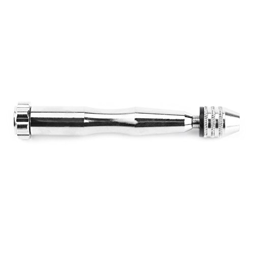Silber Mini Hand-Drehbohrer mit 25HHS-Bohrer, Leicht zu Ermutigende Scheiß-Handbohrmaschine für Plastik und Gummi Silber Mini Hand-Drehbohrer mit 25HHS-Bohrer, Leicht zu Ermutigende Scheiß-Handbohrmaschine für Plastik und Gummi von Headerbs
