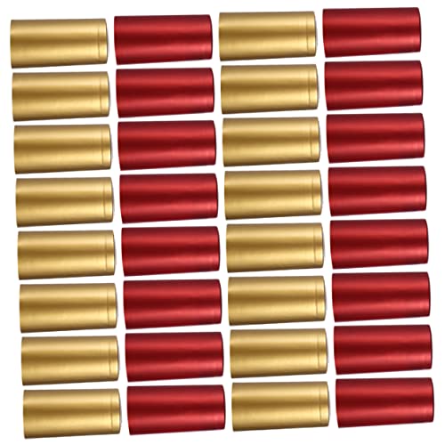 200 Stück Schrumpfdeckel für Weinflaschen, einziehbar, PVC, Versiegelung für Flaschen, Rot und Gold 200 Stück Schrumpfdeckel für Weinflaschen, einziehbar, PVC, Versiegelung für Flaschen, Rot und Gold von Healeved
