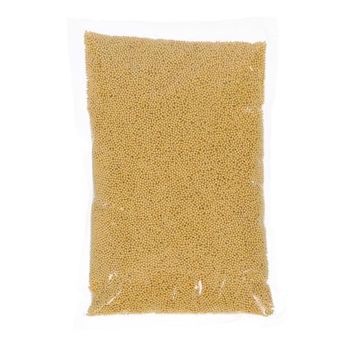 Healeved 1 Packung Nagel-Charms: 500 g Metallperlen für DIY-Nagelkunst – dekorative runde Metallnieten – winzige Perlen für Dekoration und Bastelarbeiten von Healeved