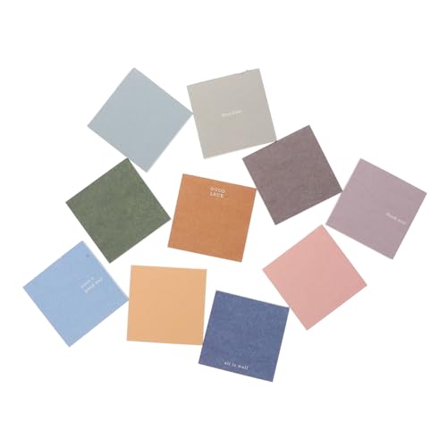 Healeved 1 Schachtel Teiliges DIY Papier aus Robustem Leichtem Transparentpapier für Scrapbook Dekoration Kleine Handliche Sichere und Langlebige Notizzettel für Kreative Bastelprojekte von Healeved