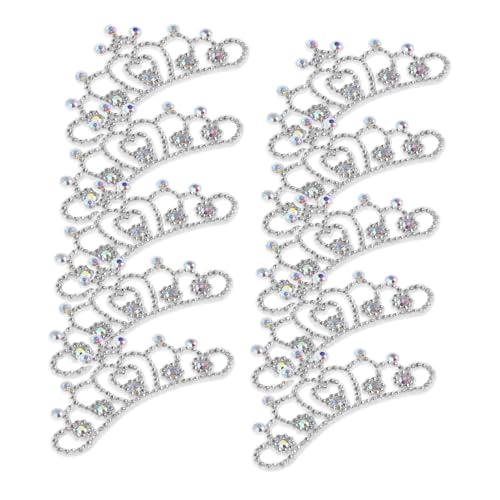 Healeved 10 Stück Teiliges Strass Applikationen Aufnäher nicht Gewebte Stoffpatches Langlebig Königliches Design Leichte Verzierungen für Kleidung DIY Mode und Kostüme von Healeved