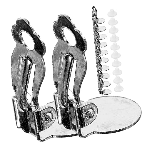Healeved 100 Sätze Ohrring Clip Converter für Piercing Diy Ohrschmuck Materialien von Ohrsteckern Clip für Kreative Schmuckgestaltungen Einfach zu Verwenden Healeved 100 Sätze Ohrring Clip Converter für Piercing Diy Ohrschmuck Materialien von Ohrsteckern Clip für Kreative Schmuckgestaltungen Einfach zu Verwenden von Healeved