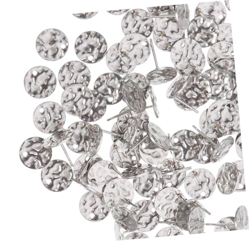 Healeved 100Stücke DIY Flache Ohrstecker mit Ohrring Zubehör für Kreative Schmuckherstellung für Designs zu Festen Healeved 100Stücke DIY Flache Ohrstecker mit Ohrring Zubehör für Kreative Schmuckherstellung für Designs zu Festen von Healeved