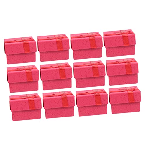 Healeved 12 Stück Boxen Schmuckkästchen Gastgeschenke Hochzeit Hochzeitsgeschenk Große Schmuckschatullen Dekorative Aufbewahrungsboxen Leere Schmuckschatullen Papier Rot Healeved 12 Stück Boxen Schmuckkästchen Gastgeschenke Hochzeit Hochzeitsgeschenk Große Schmuckschatullen Dekorative Aufbewahrungsboxen Leere Schmuckschatullen Papier Rot von Healeved
