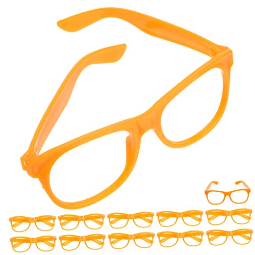 Healeved 12 Stück Teiliges Brillenrahmen Lustige Dekorative Brillen für Partys Fotorequisiten Cosplay für Jungen Leuchtenden Farben Einfach von Healeved