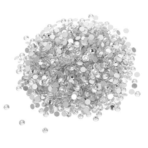 Healeved 1440 Stück Strasssteine Rund Flach Rückseite Glitzernde Schmucksteine für DIY Bastelarbeiten Nägel Kleidung Schuhe Dekoration Healeved 1440 Stück Strasssteine Rund Flach Rückseite Glitzernde Schmucksteine für DIY Bastelarbeiten Nägel Kleidung Schuhe Dekoration von Healeved
