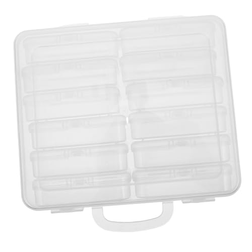 Healeved 1Satz Transparente Kunststoff Schmuckschatulle mit Fächern Sicherem Deckel Vielseitiger Organizer für Ringe Ohrringe Armbänder für Stilvolle Healeved 1Satz Transparente Kunststoff Schmuckschatulle mit Fächern Sicherem Deckel Vielseitiger Organizer für Ringe Ohrringe Armbänder für Stilvolle von Healeved