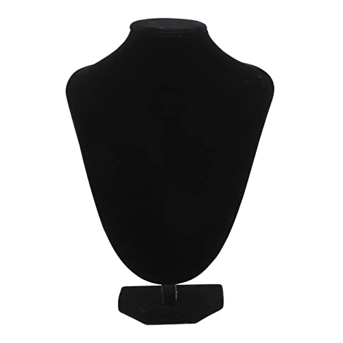 Healeved 1Stück Schmuck Büste Display Halter für Schwarzes Eleganter Schmuckständer für Ketten Anhänger Persönliche Schmuckpräsentation Healeved 1Stück Schmuck Büste Display Halter für Schwarzes Eleganter Schmuckständer für Ketten Anhänger Persönliche Schmuckpräsentation von Healeved
