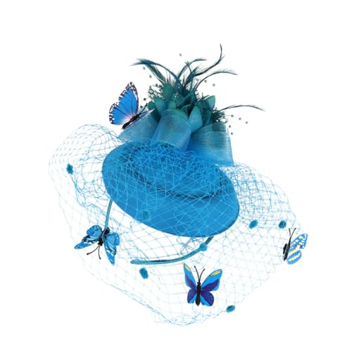 Healeved 1stück Eleganter Mini Hut Mit Netzstoff Und Schmetterling Für Hochzeiten Und Partys Dekorative Haaraccessoires Leicht Und Tragbar Stilvolles Stirnband Für Healeved 1stück Eleganter Mini Hut Mit Netzstoff Und Schmetterling Für Hochzeiten Und Partys Dekorative Haaraccessoires Leicht Und Tragbar Stilvolles Stirnband Für von Healeved