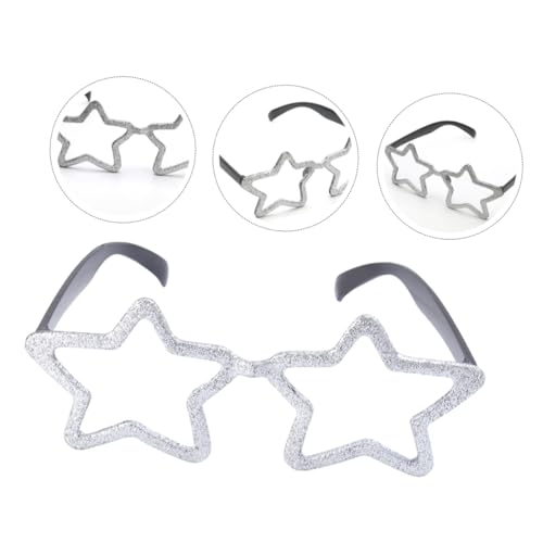 Healeved 2 Paare Pentagramm-Brille festival brillen partybrillen spassbrillen lustige brillen party erwachsene Foto -Requisiten lustige partybrillen Partyzubehör party brille Plastik Silber Healeved 2 Paare Pentagramm-Brille festival brillen partybrillen spassbrillen lustige brillen party erwachsene Foto -Requisiten lustige partybrillen Partyzubehör party brille Plastik Silber von Healeved