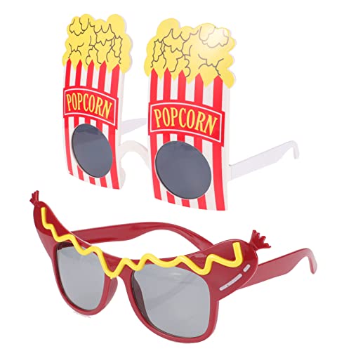 Healeved 2 Paare lustige Brille Party albern Popcorn-Gläser sonnenbrille Hawaiianische Brille verrückte Brille Festivalbrille Brille Foto-Requisite Geburtstagsfeierbrille Abs Healeved 2 Paare lustige Brille Party albern Popcorn-Gläser sonnenbrille Hawaiianische Brille verrückte Brille Festivalbrille Brille Foto-Requisite Geburtstagsfeierbrille Abs von Healeved