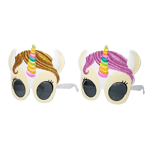 Healeved 2 Stück Cartoon-Brille lustig Party für runden Blau schnapsgläser Brille Foto-Requisite Einhorn-Brille Cartoonbrille Kostümgläser tierischer brillenhalter Abs Healeved 2 Stück Cartoon-Brille lustig Party für runden Blau schnapsgläser Brille Foto-Requisite Einhorn-Brille Cartoonbrille Kostümgläser tierischer brillenhalter Abs von Healeved