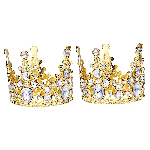 Healeved 2 Stück Teiliges Retro Barock Geburtstag Krone Tortenaufsatz Dekoration für Shower Hochzeiten und Geburtstagsfeiern Sicher und Langlebig Healeved 2 Stück Teiliges Retro Barock Geburtstag Krone Tortenaufsatz Dekoration für Shower Hochzeiten und Geburtstagsfeiern Sicher und Langlebig von Healeved