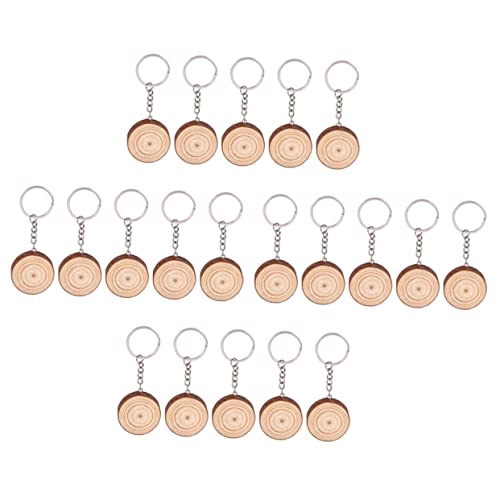 Healeved 20 Stück Teiliges Holzscheiben Schlüsselanhänger Diy Holzanhänger Bemalen Kreative Schlüsselringe Unbehandeltem Holz für Handwerk Personalisierte Dekoration Healeved 20 Stück Teiliges Holzscheiben Schlüsselanhänger Diy Holzanhänger Bemalen Kreative Schlüsselringe Unbehandeltem Holz für Handwerk Personalisierte Dekoration von Healeved