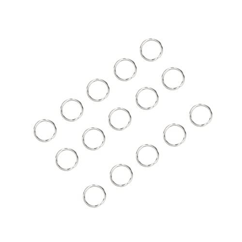 Healeved 200 Stück Schlüsselringe Spaltringe Langlebige Kettenringe für Diy Schmuck Schlüssel Bastelprojekte Vielseitig Einsetzbar Healeved 200 Stück Schlüsselringe Spaltringe Langlebige Kettenringe für Diy Schmuck Schlüssel Bastelprojekte Vielseitig Einsetzbar von Healeved