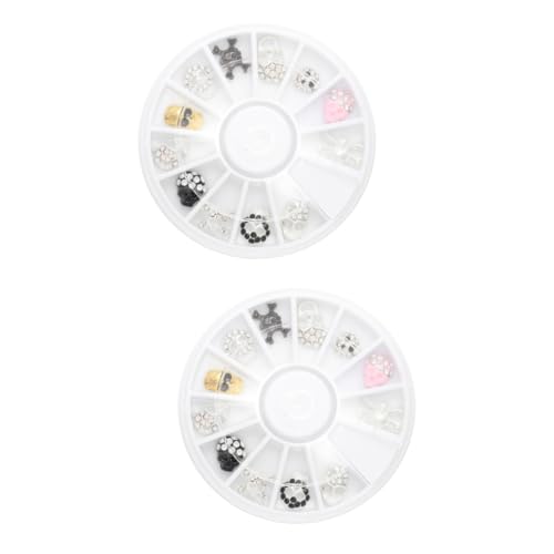 Healeved 24 Stck. Teiliges Nageldesign mit Bunten Nail Art Strasssteinen Diy Nagelverzierung für Frauen und Mädchen Geeignet für Natürliche und Künstliche Nägel Vielseitige Dekoration für Healeved 24 Stck. Teiliges Nageldesign mit Bunten Nail Art Strasssteinen Diy Nagelverzierung für Frauen und Mädchen Geeignet für Natürliche und Künstliche Nägel Vielseitige Dekoration für von Healeved