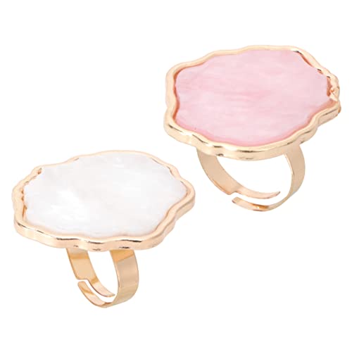 Healeved 2Stücke Nagelkunst Mischpaletten Ringform aus Harz Marmor Look Nail Art für Profis und Hobbyisten bei Partys Schönheitssalon Healeved 2Stücke Nagelkunst Mischpaletten Ringform aus Harz Marmor Look Nail Art für Profis und Hobbyisten bei Partys Schönheitssalon von Healeved