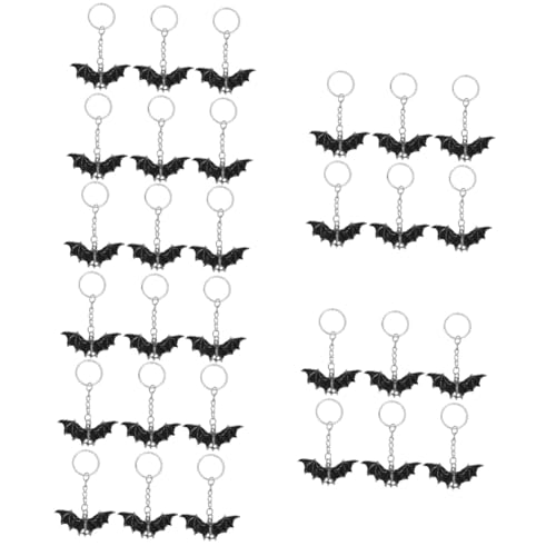 Healeved 30 Stck. Teiliges Bat Keychain Pendants Vintage Halloween Dekoration Hängendes Ornament für Taschen und Rucksäcke Kreatives für Frauen und Männer von Healeved