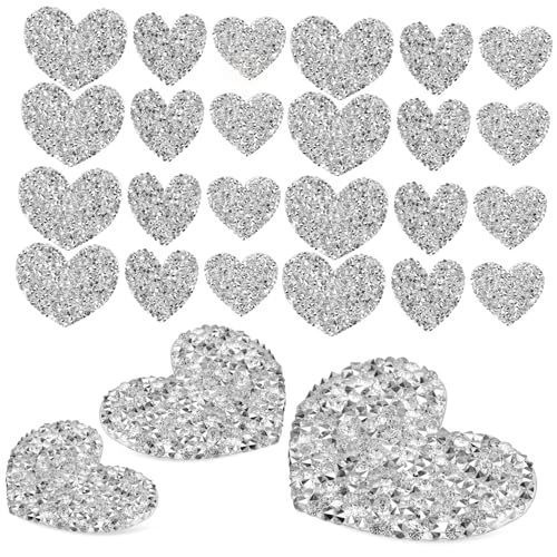 Healeved 30 Stück Liebe Rückenkleber Herz Patch Klebstoff Flicken Nähen Aufkleber Patches Für Rucksäcke Herzen Patch Flicken Für Bekleidung Herz-strass-patches Dekoration Harz-strasssteine Healeved 30 Stück Liebe Rückenkleber Herz Patch Klebstoff Flicken Nähen Aufkleber Patches Für Rucksäcke Herzen Patch Flicken Für Bekleidung Herz-strass-patches Dekoration Harz-strasssteine von Healeved