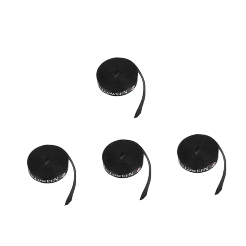 Healeved 4 Rollen Halloween Geschenkband für Diy Schleifen und Verpackungen Exklusive Halloween Motive für Bastelprojekte und Festliche Dekorationen Healeved 4 Rollen Halloween Geschenkband für Diy Schleifen und Verpackungen Exklusive Halloween Motive für Bastelprojekte und Festliche Dekorationen von Healeved