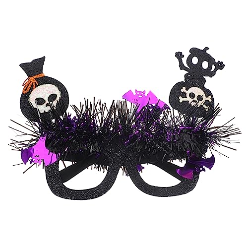 Healeved 4 Stück Gruselige Halloween Party Brille mit Fellrahmen Lustige Foto Requisite für Erwachsene Dekoration und Accessoire für Kostümfeste und Trick Treating Healeved 4 Stück Gruselige Halloween Party Brille mit Fellrahmen Lustige Foto Requisite für Erwachsene Dekoration und Accessoire für Kostümfeste und Trick Treating von Healeved
