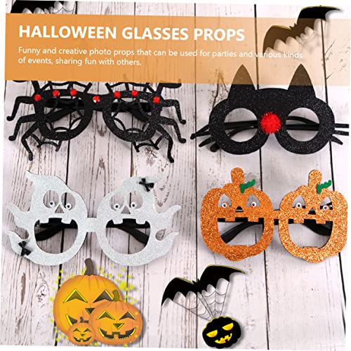 Healeved 4 Stück Teiliges Halloween Dekorationsbrillen Lustige Partybrillen Leicht und Komfortabel Halloween Cosplay Zubehör für Festivals und Verkleidungen Healeved 4 Stück Teiliges Halloween Dekorationsbrillen Lustige Partybrillen Leicht und Komfortabel Halloween Cosplay Zubehör für Festivals und Verkleidungen von Healeved