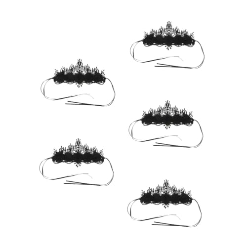 Healeved 5 Stück Vintage Barock Krone Gothic Haarreif mit Handgesetzten Schmucksteinen Leichtes Party Haaraccessoire für Damen für Halloween Cosplay Hochzeit und Festliche Events Healeved 5 Stück Vintage Barock Krone Gothic Haarreif mit Handgesetzten Schmucksteinen Leichtes Party Haaraccessoire für Damen für Halloween Cosplay Hochzeit und Festliche Events von Healeved