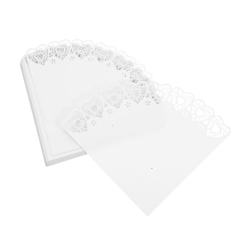 Healeved 50 Stück Weiße Herzförmige Papiertüten für Feierlichkeiten Robuste Konfetti Halter für Hochzeit Geburtstag und Jubiläumsdekorationen Healeved 50 Stück Weiße Herzförmige Papiertüten für Feierlichkeiten Robuste Konfetti Halter für Hochzeit Geburtstag und Jubiläumsdekorationen von Healeved