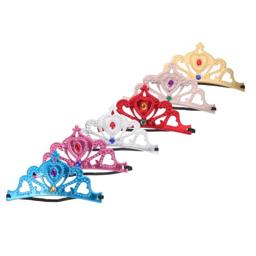 Healeved 6Stücke Geburtstagskrone für Mädchen Dekoratives Stirnband Gold Rosa Blau Roségold Silber und Rot Hochwertiger Kopfschmuck für Partyzubehör und Besondere Anlässe Healeved 6Stücke Geburtstagskrone für Mädchen Dekoratives Stirnband Gold Rosa Blau Roségold Silber und Rot Hochwertiger Kopfschmuck für Partyzubehör und Besondere Anlässe von Healeved