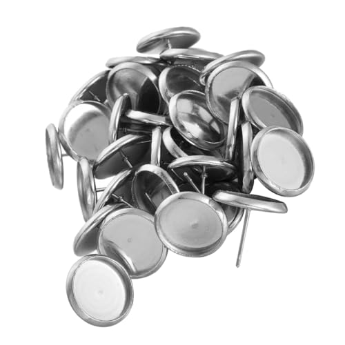 Healeved 80 Stück Teiliges Edelstahl Ohrstecker mit Fassung Hypoallergene Titanium Basis Langlebig für DIY Schmuckherstellung Geeignet für Cabochons und Individuelle Ohrringgestaltung Healeved 80 Stück Teiliges Edelstahl Ohrstecker mit Fassung Hypoallergene Titanium Basis Langlebig für DIY Schmuckherstellung Geeignet für Cabochons und Individuelle Ohrringgestaltung von Healeved