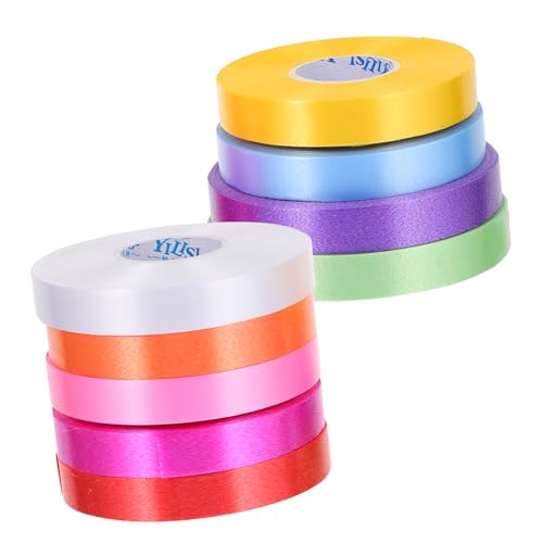 Healeved 9Stücke Dekoband Für Ballons Und Party Zubehör Und Geschenkband Und Verpackungsband Healeved 9Stücke Dekoband Für Ballons Und Party Zubehör Und Geschenkband Und Verpackungsband von Healeved