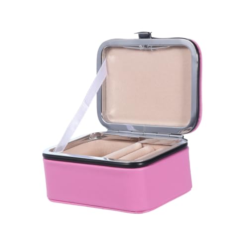 Healeved Aufbewahrungsbox für Schmuck Mini Container Ohrring Veranstalter schmuckkästchen Reise Schmuck Aufbewahrungskoffer Schmuckschatulle in Reisegröße Reiseschmuck Organizer Rosa Healeved Aufbewahrungsbox für Schmuck Mini Container Ohrring Veranstalter schmuckkästchen Reise Schmuck Aufbewahrungskoffer Schmuckschatulle in Reisegröße Reiseschmuck Organizer Rosa von Healeved